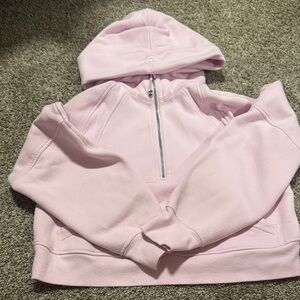 lululemon scuba oversized half-zip hoodie